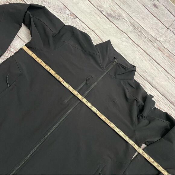 The North Face® Tech Stretch Soft Shell Jacket Black Size XL NEW *flaw* - Picture 5 of 12